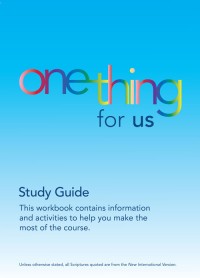 One Thing for us study guide