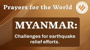 Myanmar: Challenges for earthquake relief efforts